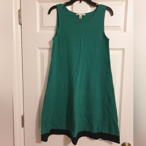 Autumn Cashmere blue/green dress 👗 sz.S - Picture 1 of 3